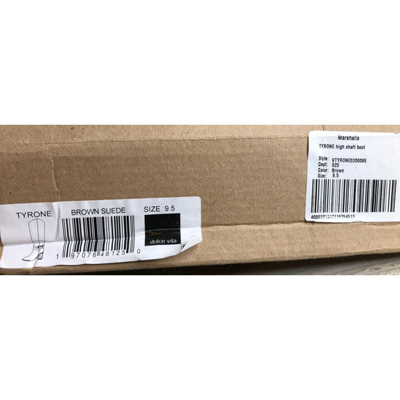 Dolce Vita Tyrone Brown Suede Women's Boots Size 9.5 - Picture 6 of 6